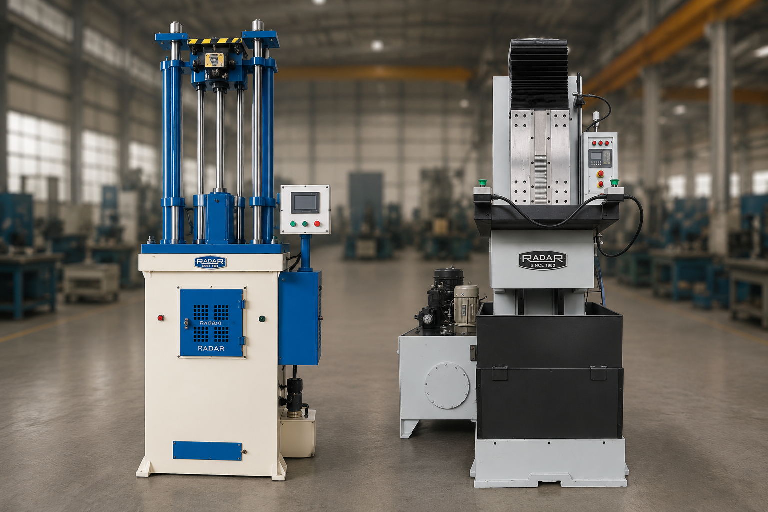 Radar production broaching machines