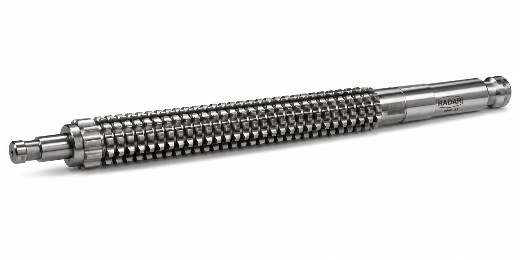 Radar internal spline broaches