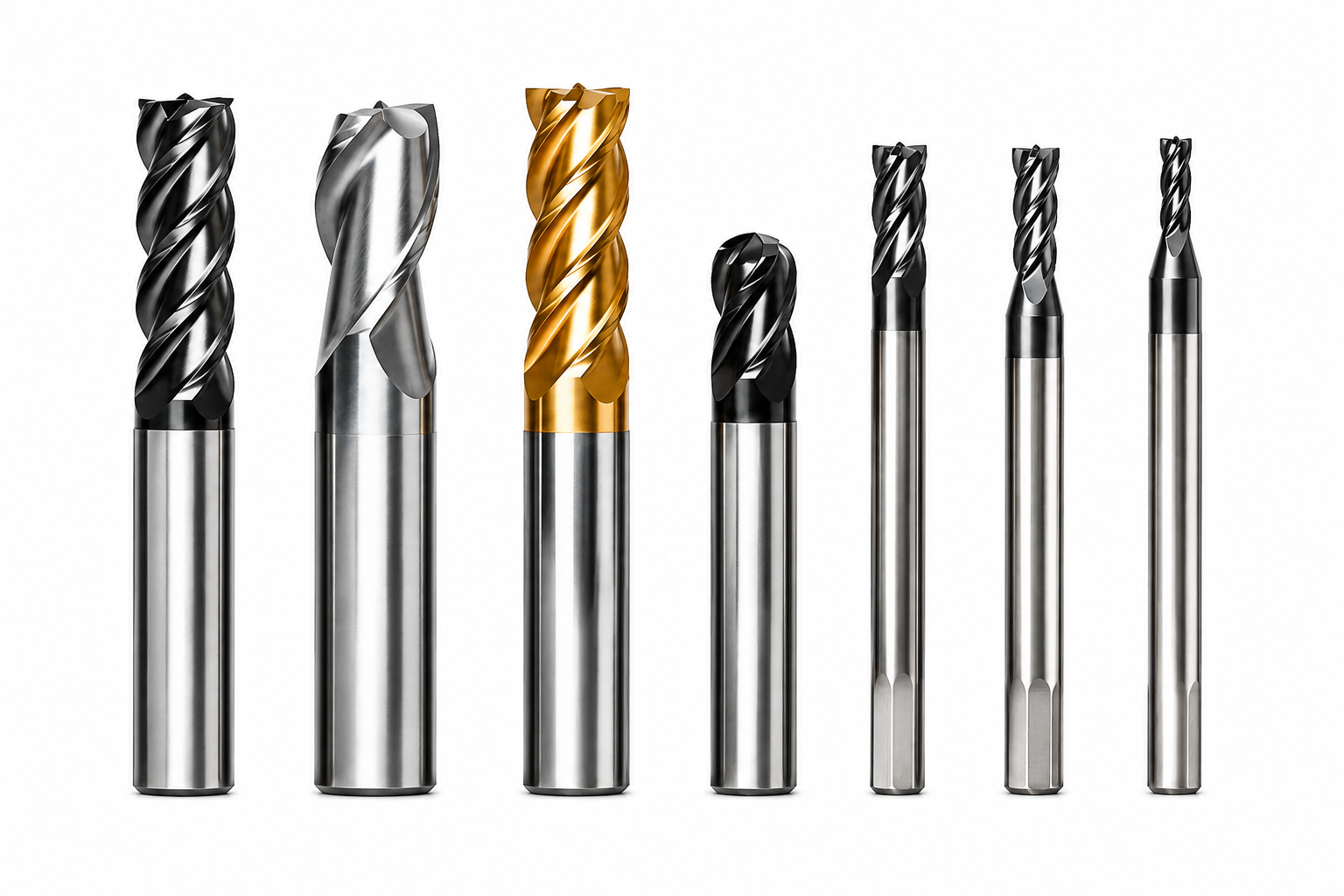 Radar Tools Group precision end mills